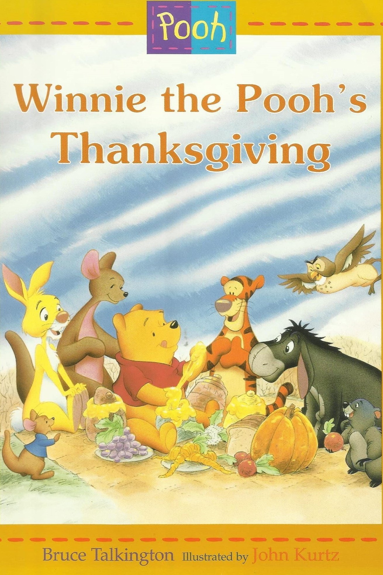 A Winnie the Pooh Thanksgiving poster