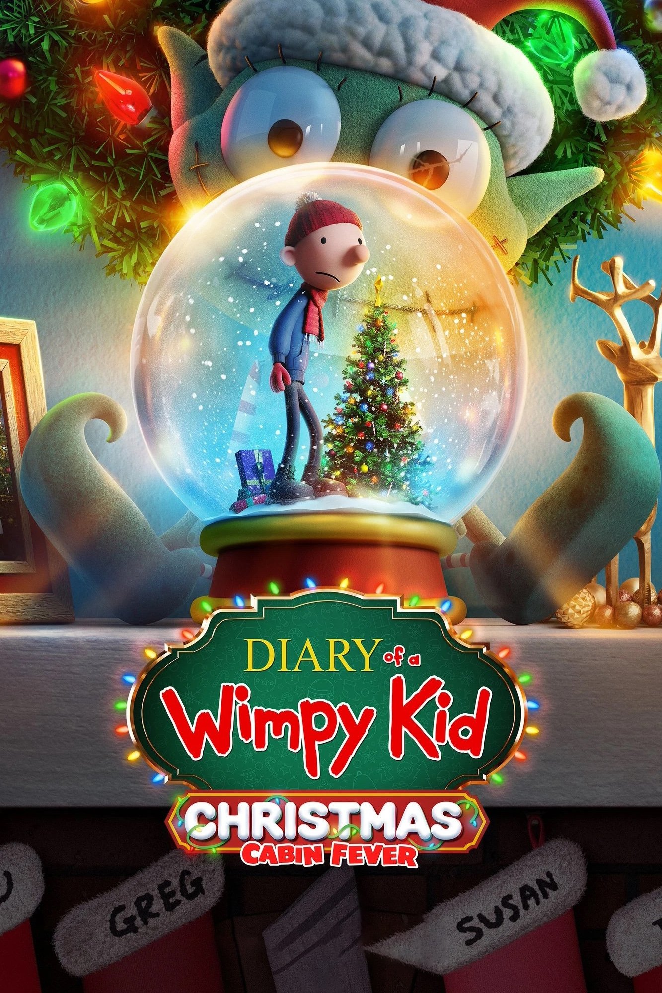 Diary of a Wimpy Kid Christmas: Cabin Fever poster